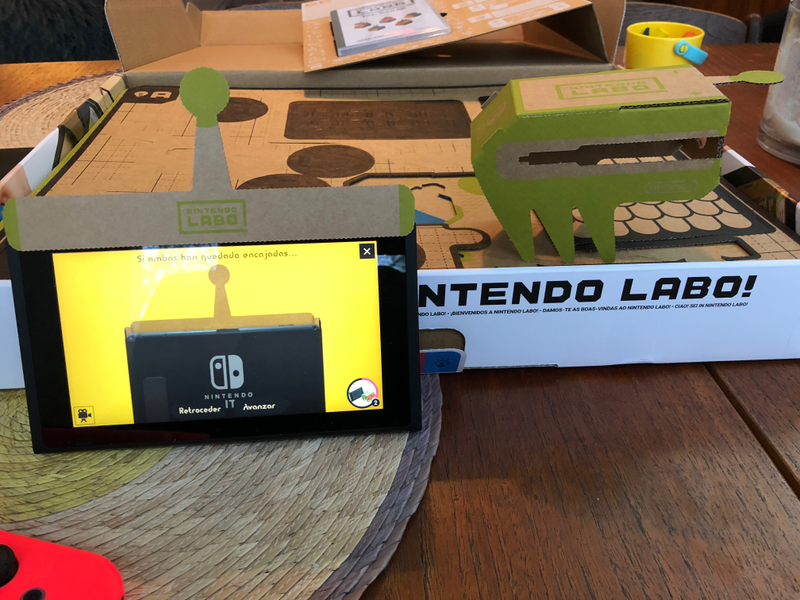 Illustration for article titled Nintendo Labo: he pasado un fin de semana montando piezas de cartón y he sido muy feliz